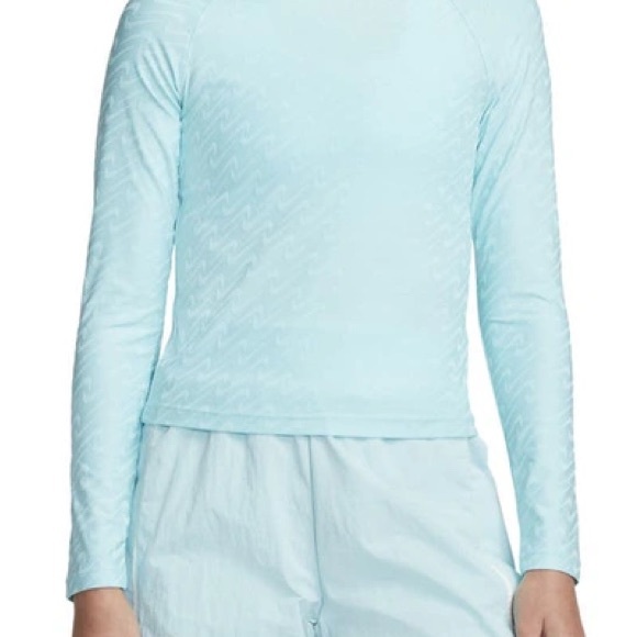 Nike‎ Women's Sportswear Icon Clash Long Sleeve Mock Neck Size Small - Picture 2 of 11